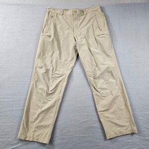 The North Face Pants Men 38 Tan Camping Hiking Outdoor Fishing